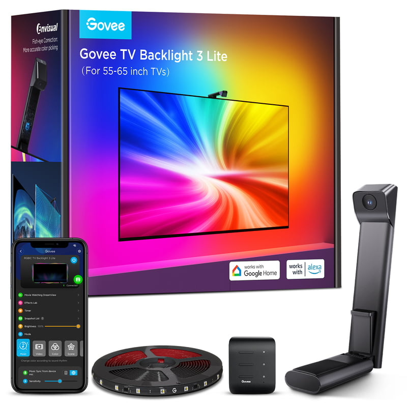 Govee TV Backlight 3 Lite - Supports Matter-55~65 inch