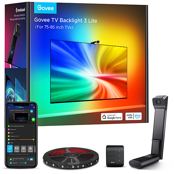 Govee TV Backlight 3 Lite - Supports Matter-75~85 inch