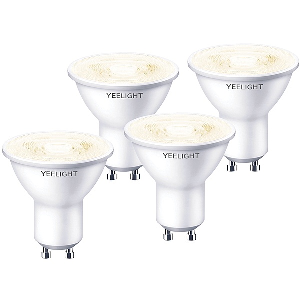 Yeelight GU10 Smart Bulbs W1 (Dimmable) 4PCS - 350lm, 2700K Colour Temp