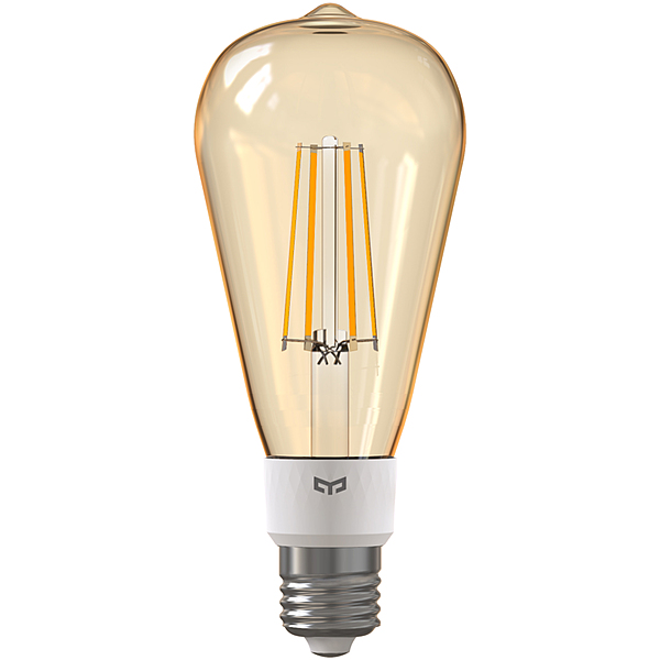 Yeelight Smart LED Filament Bulb ST64 - 500 lumens, 2700K, Apple HomeKit