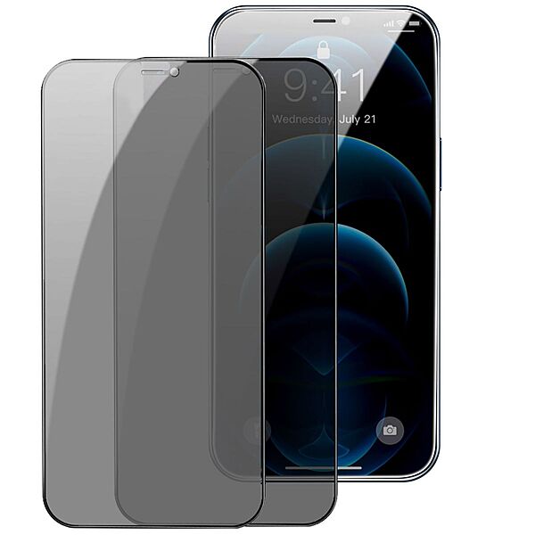 Baseus 0.3mm Privacy Tempered Glass Screen Protector iPhone 12 Series - 12 Mini