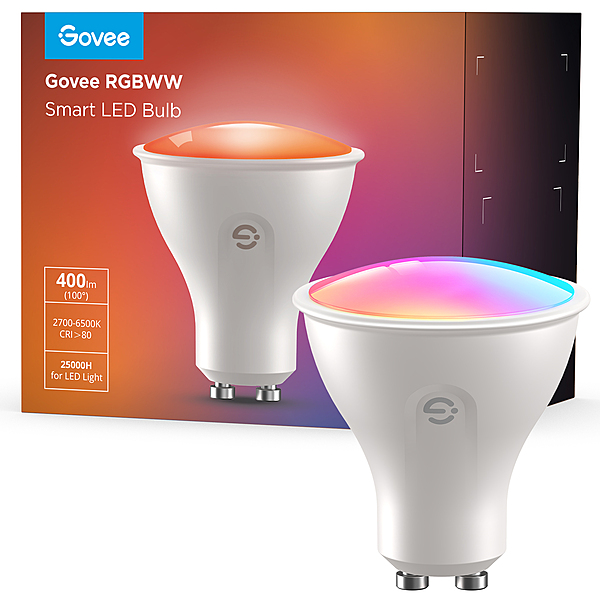 Govee RGBWW LED Bulb (2 Pack) GU10