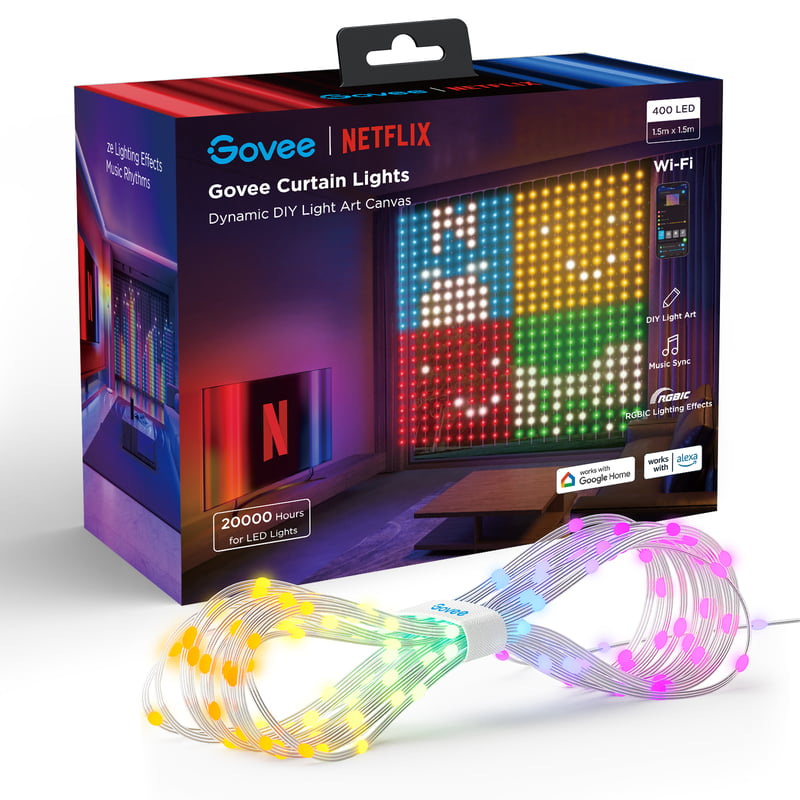 Govee Curtain Light NETFLIX CO-BRANDING