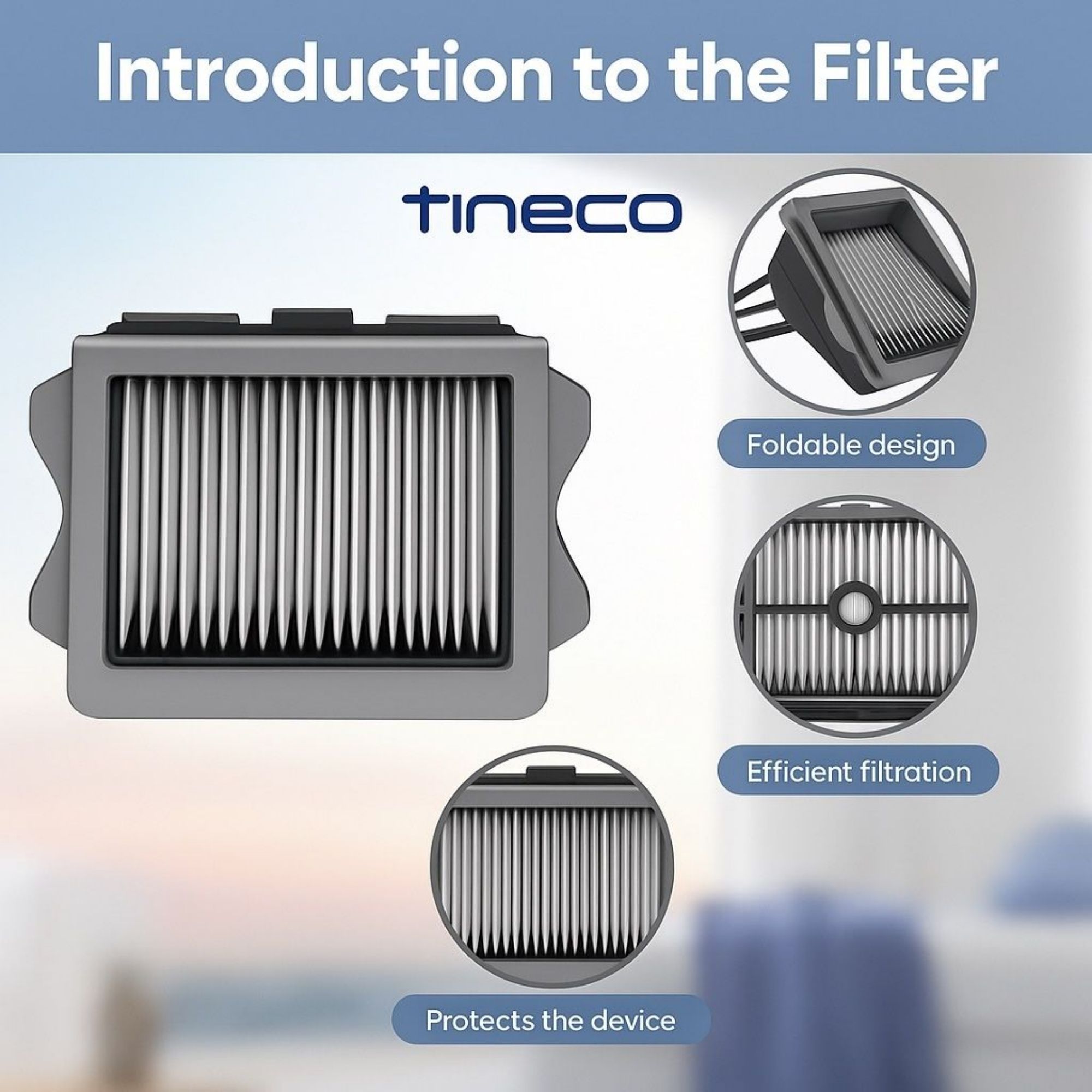 Tineco HEPA ASSY Stretch S6 Replacement HEPA Filter Assembly