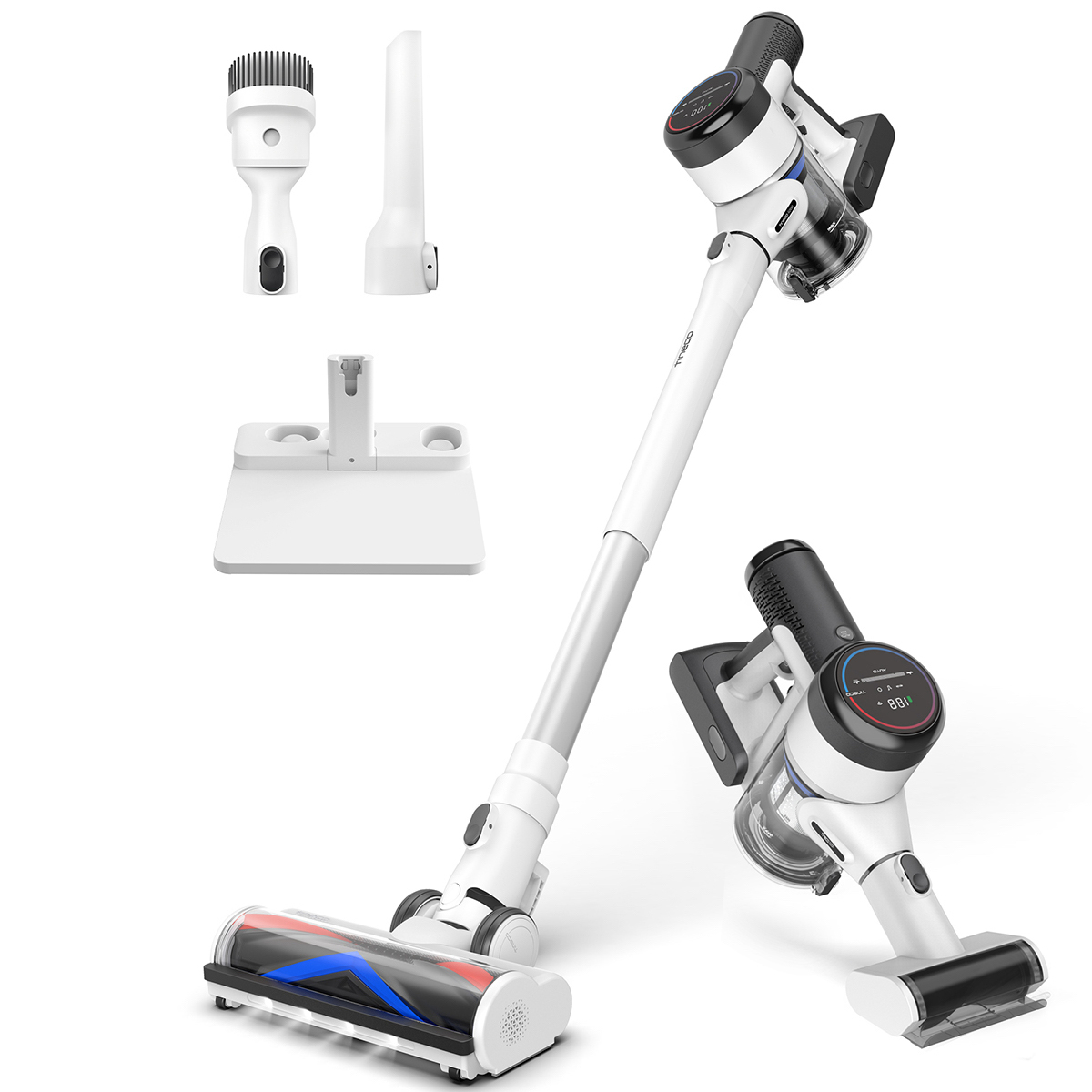 Tineco PURE ONE S15 PET - Smart Cordless Vacuum & HandVac +Mini Power Brush