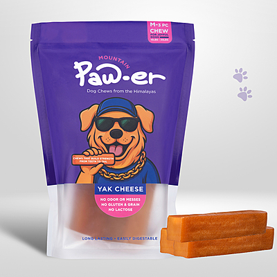 Yak Cheese Chew Original - M (3 Pcs)