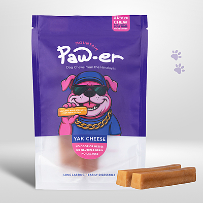 Yak Cheese Chew Original - XL (2 Pcs)