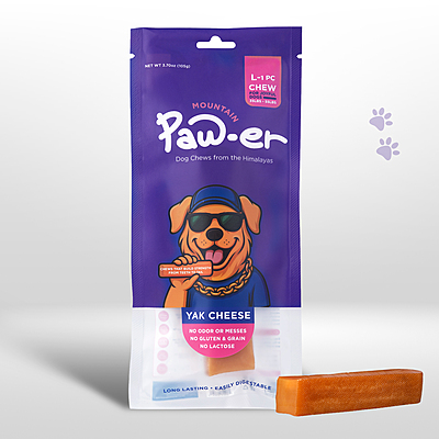 Yak Cheese Chew Original - L (10 Pc)