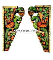 Parrot Wooden Wall Bracket Pair - 1.5 ft Parrot Wooden Wall Bracket Pair - 1.5 ft