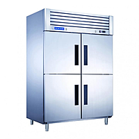 Front look of Blue Star Kitchen Refrigerator-4 Door Reach in Freezer-GC Series