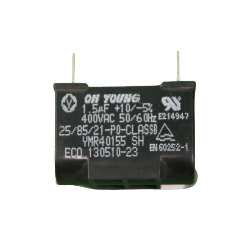 Capacitor De Ventilador, 1.5 Uf +10/-5 %, 400 Vac, 50/60 Hz - 3H01487F