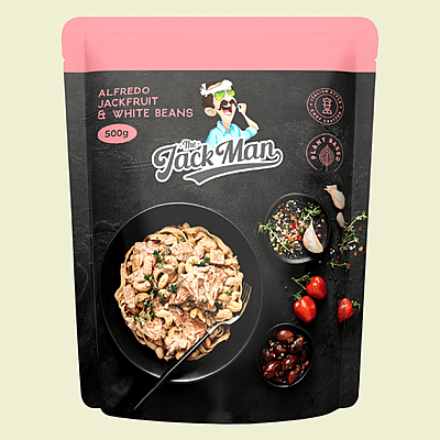 The Jack Man Alfredo Jackfruit and White Beans 500g