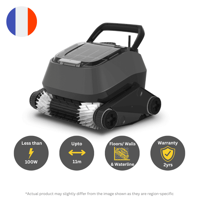 8Streme 7320 Robotic Pool Cleaner | Floor, Walls and Water Line