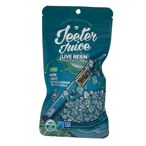 Jeeter Juice Desechable Live Resin Pluma Vape Kush Mintz