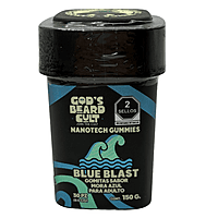 Gods Beard Cult Blue Blast Nanotech Gummies