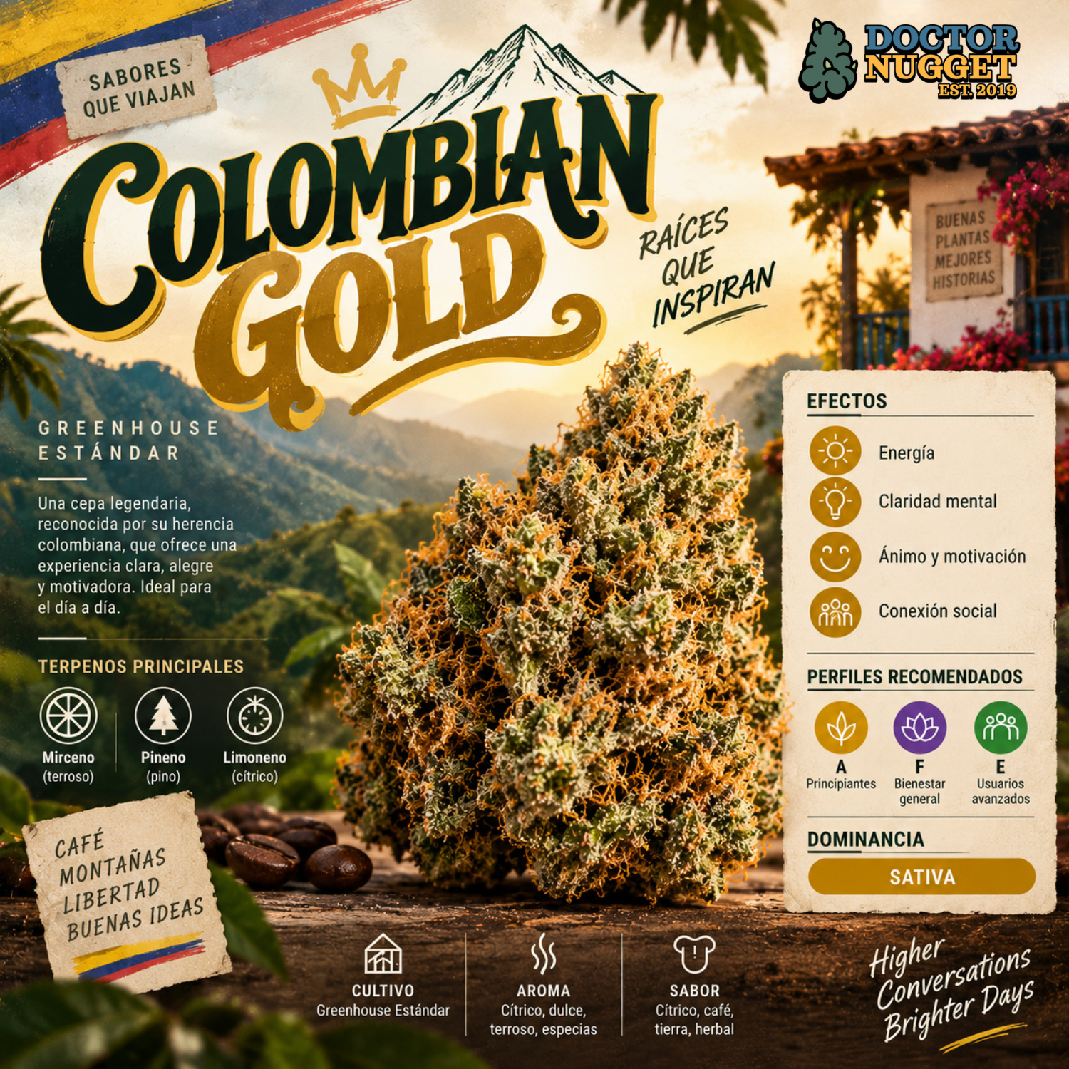 Colombian Gold Greenhouse Estándar