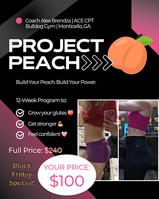 Project Peach -12-Week Glute Program