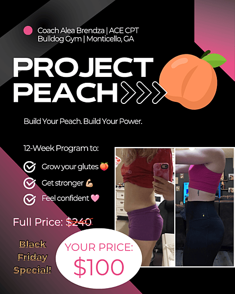 Project Peach -12-Week Glute Program