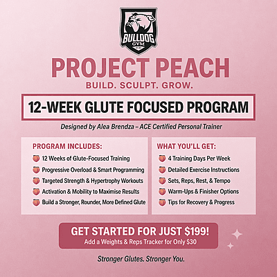 Project Peach -12-Week Glute Program