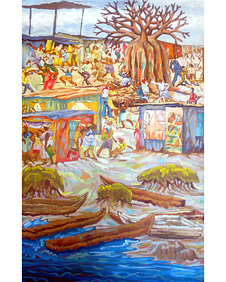 Township Canoe by Ras