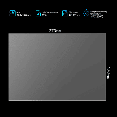 Elegoo Saturn 4 PFA Film Elegoo Saturn 4 PFA Film