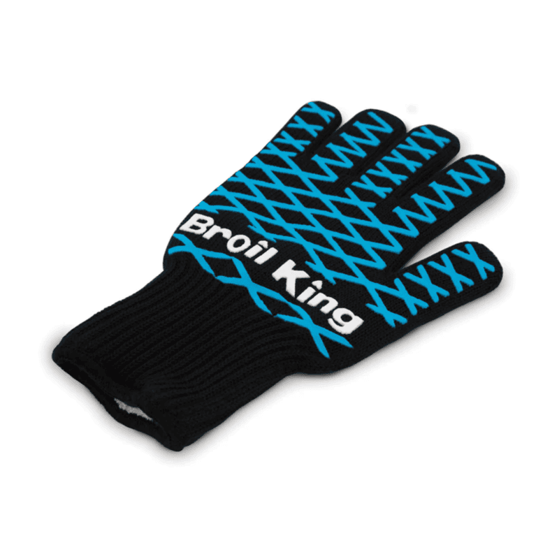 Broil King Glove - Single Black With Blue Accents