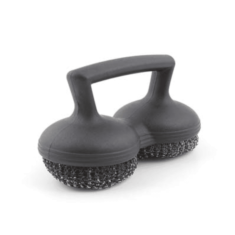 Grillpro Scrubber Brush With Dual SS Scrubbing Pad