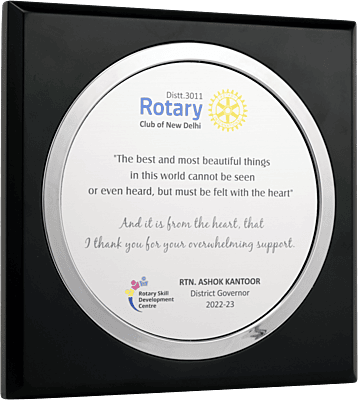 ROTARY PLAQUES TROPHY