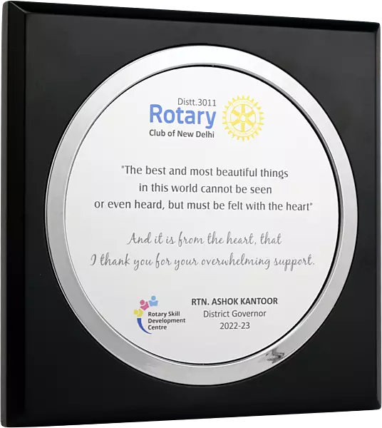 ROTARY PLAQUES TROPHY