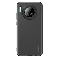 Baseus Alloy Leather Pattern Protective Case for Huawei Mate 30 - Black