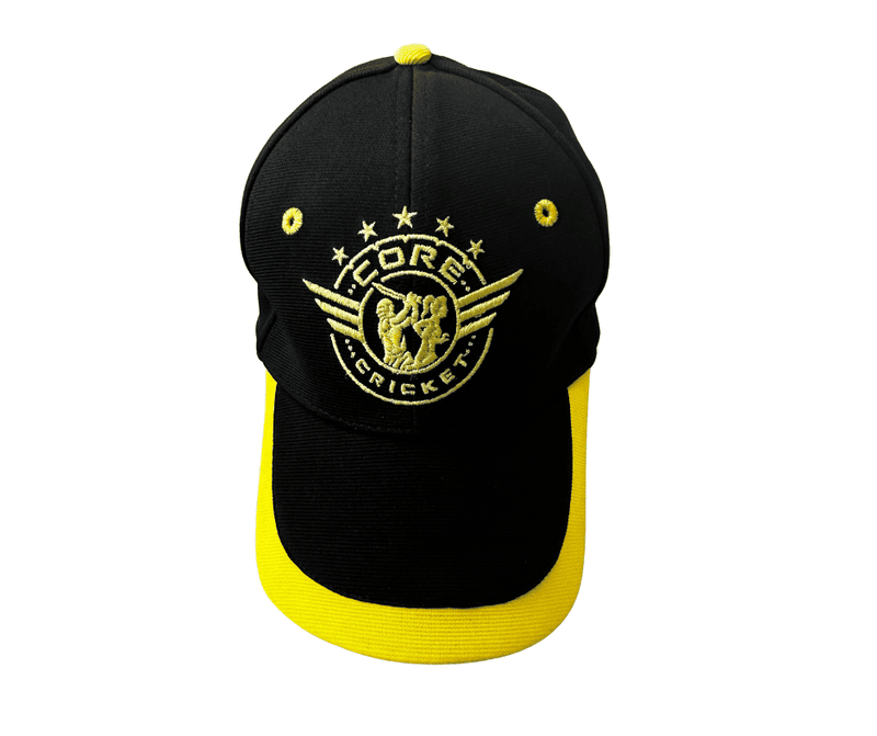 Core Cricket Cap-YellowBand