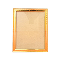 Goddess Durga Devi Photo with Gold Colour Wooden Frame