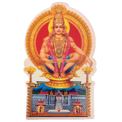 Lord Ayyappa Swamy Photo Sticker