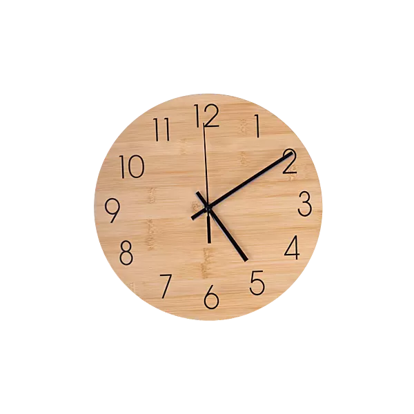 Reloj de pared bamboo 30cms