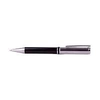 Boligrafo Metalico Premium Negro Cilindrico