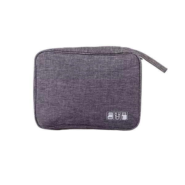 Porta Cables (Necesser) Gris
