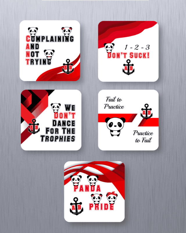 ABDC Magnets, Set of 5