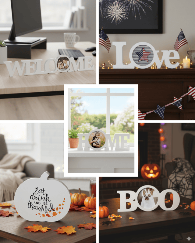 Custom Wood Photo Block