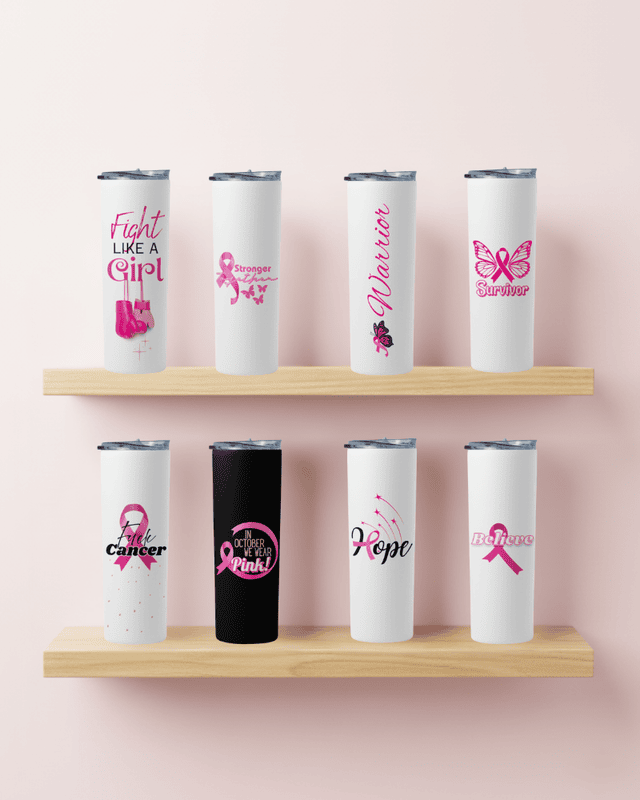 Breast Cancer Awareness Tumblers