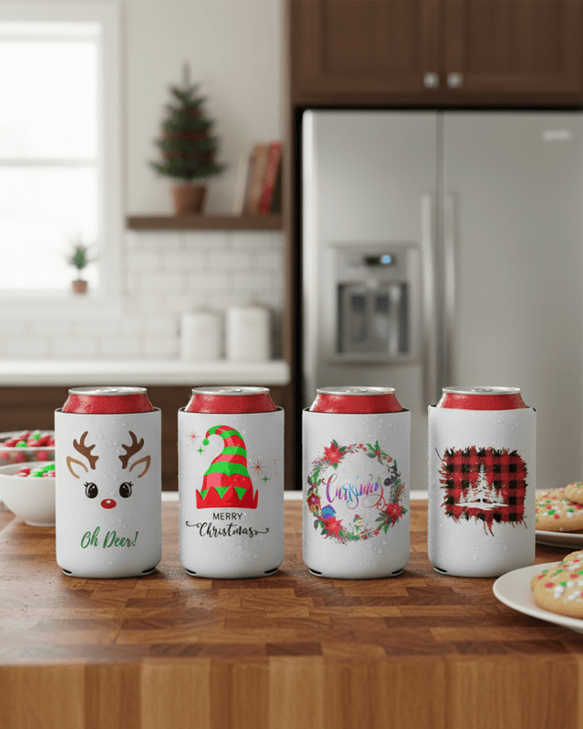 Christmas Can Insulators