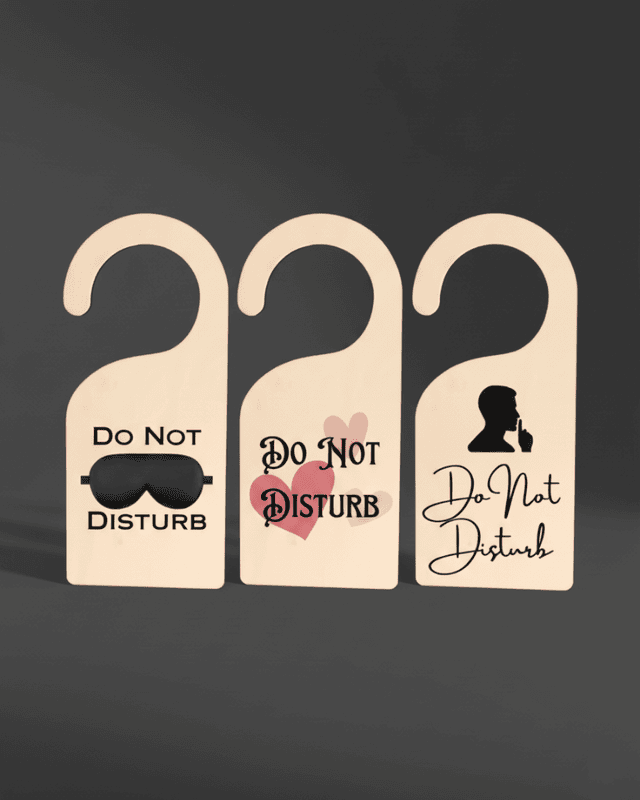Do Not Disturb Door Hanger