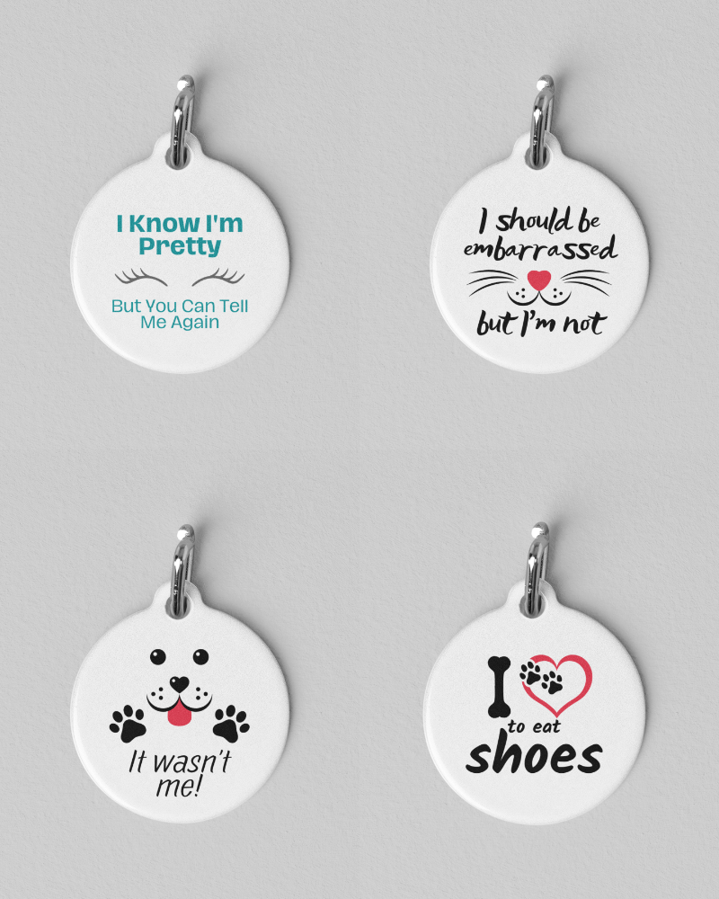 Silly Pet Tags