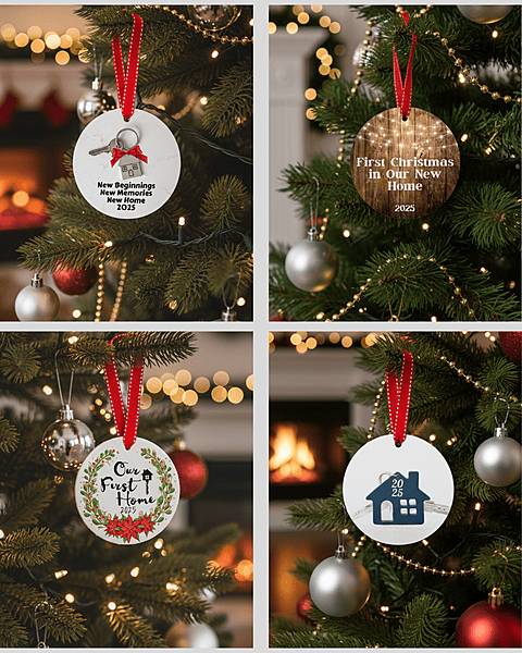 First Home 2025 Ornament