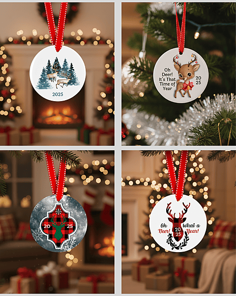 Deer 2025 Ornament