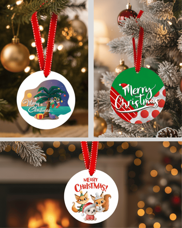 Merry Christmas Ornament