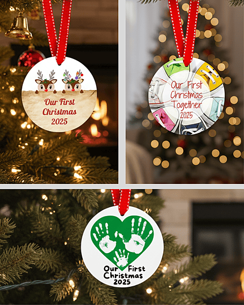 Our First Christmas 2025 Ornament