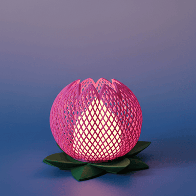 Mystic Flower Lamp