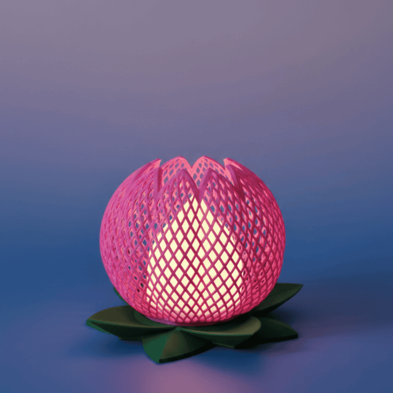 Mystic Flower Lamp