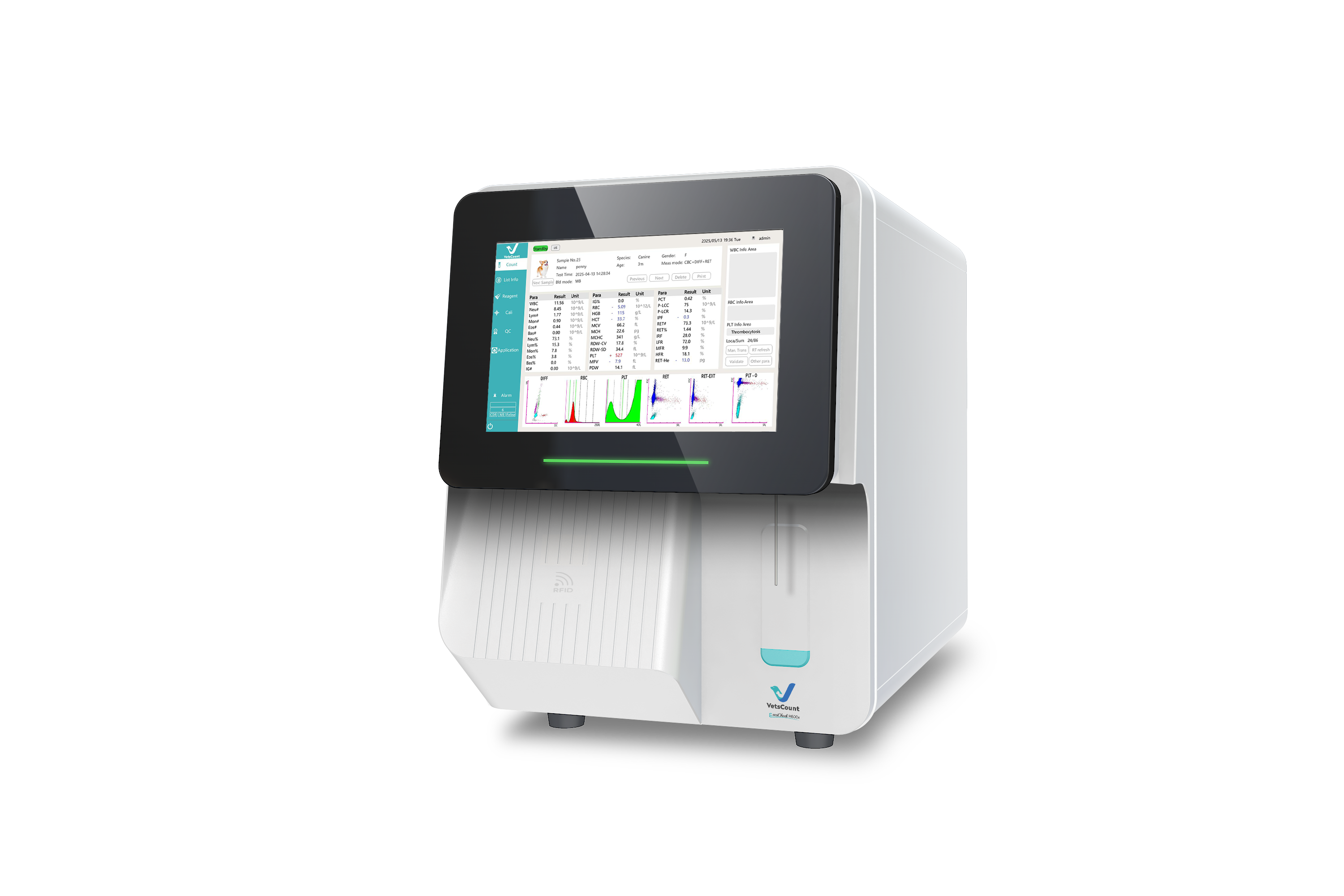 EaziCheck H600x Hematology Machine with Reticulocyte