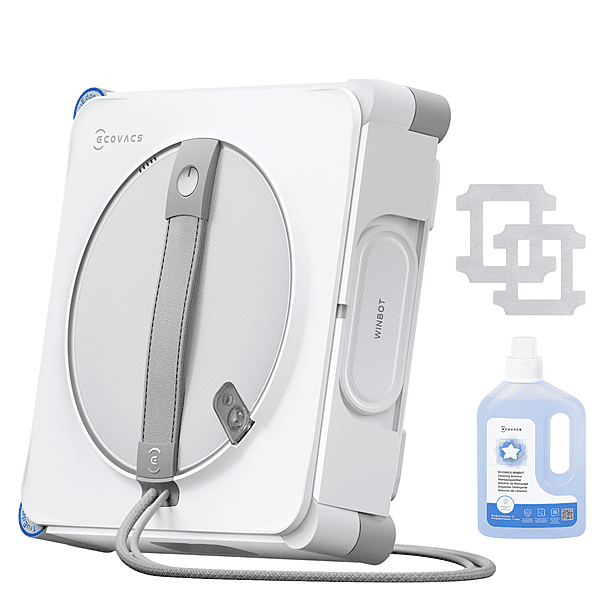 Ecovacs WINBOT W2 Smart Window Cleaner + Original Accessories – BUNDLE DEAL